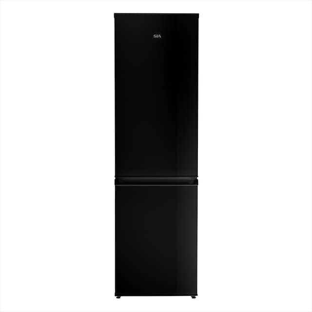 SIA 165L Combi Fridge Freezer Black 60/40 Split - SFF15144BL/E